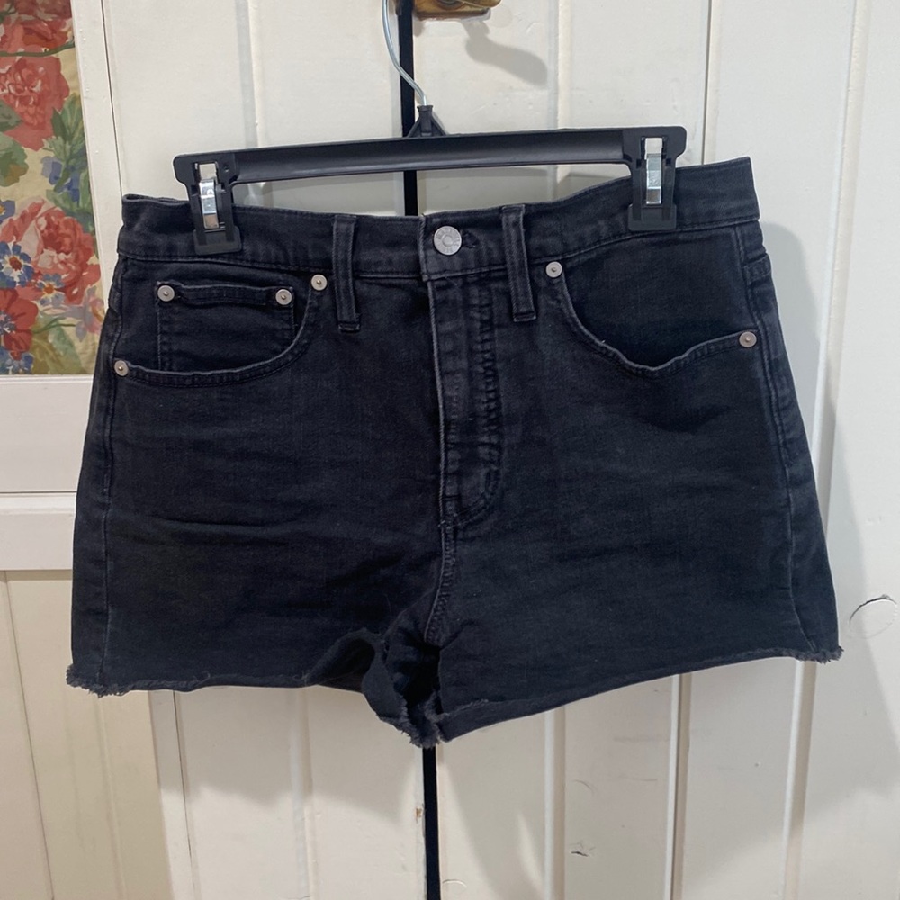 Madewell High Rise Denim Shorts